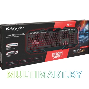 Клавиатура Defender Doom Keeper GK-100DL картинка 4
